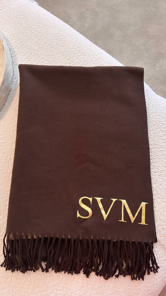 Chocolate Brown Scarf