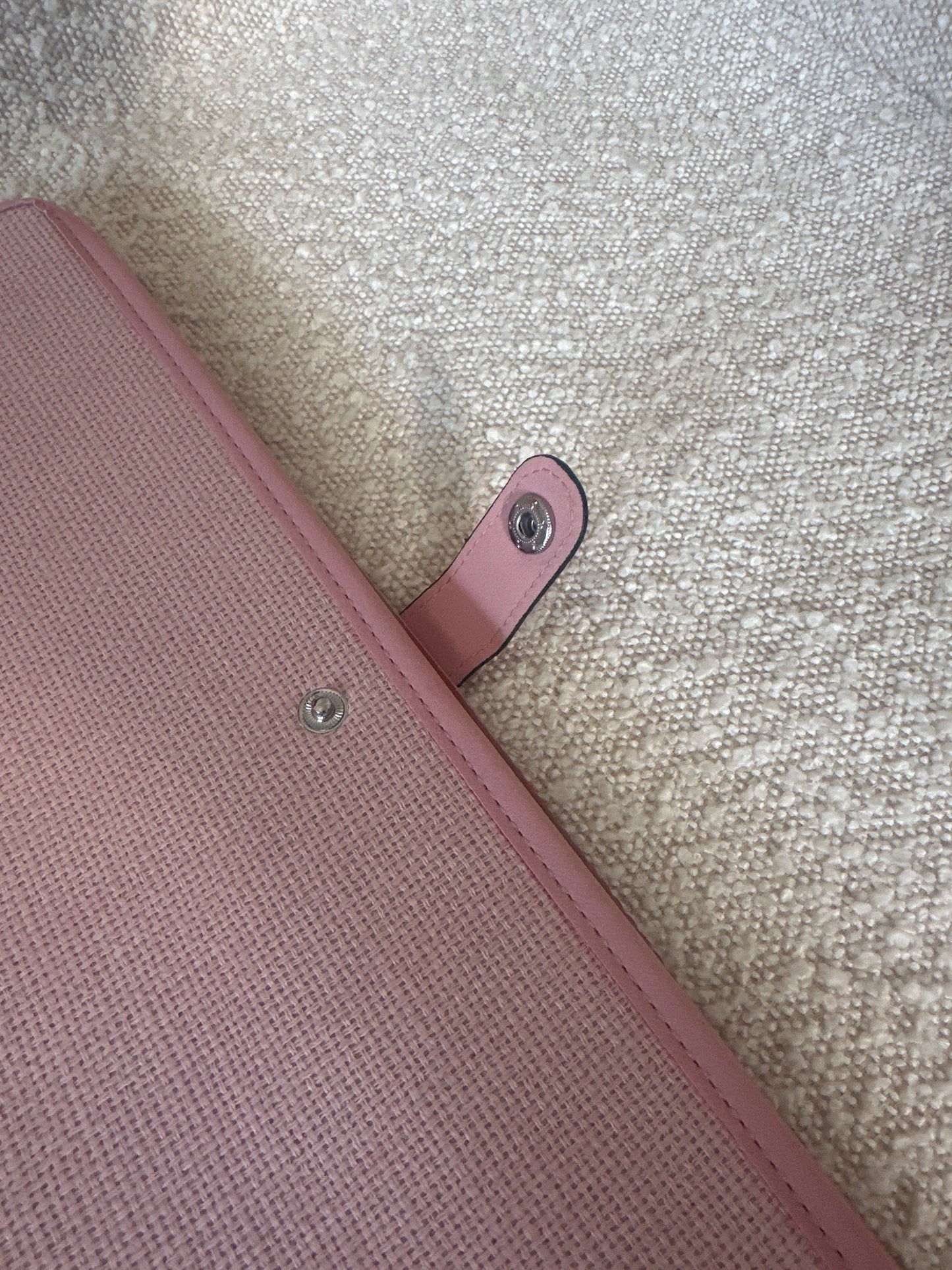 Baby Pink Carry-All Laptop Organiser
