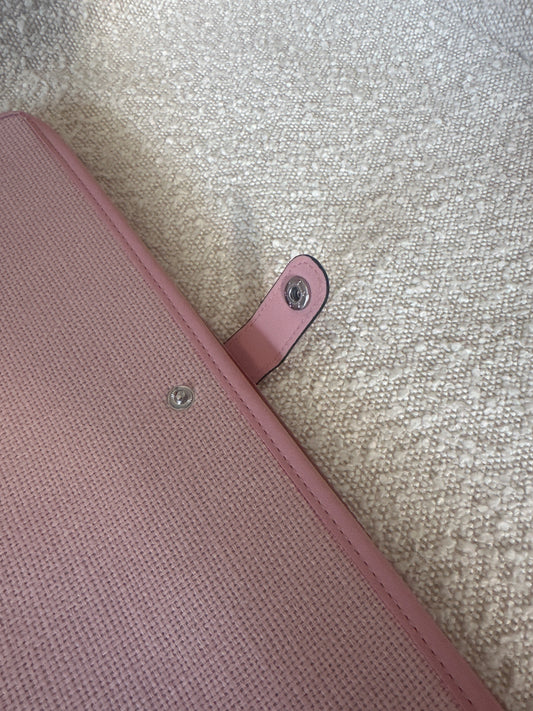 Baby Pink Carry-All Laptop Organiser
