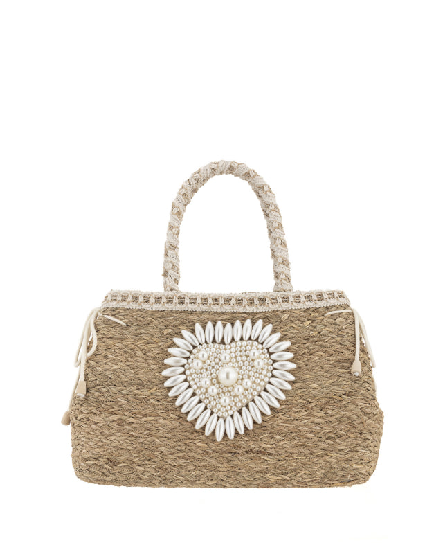 Heart Pearl Bag