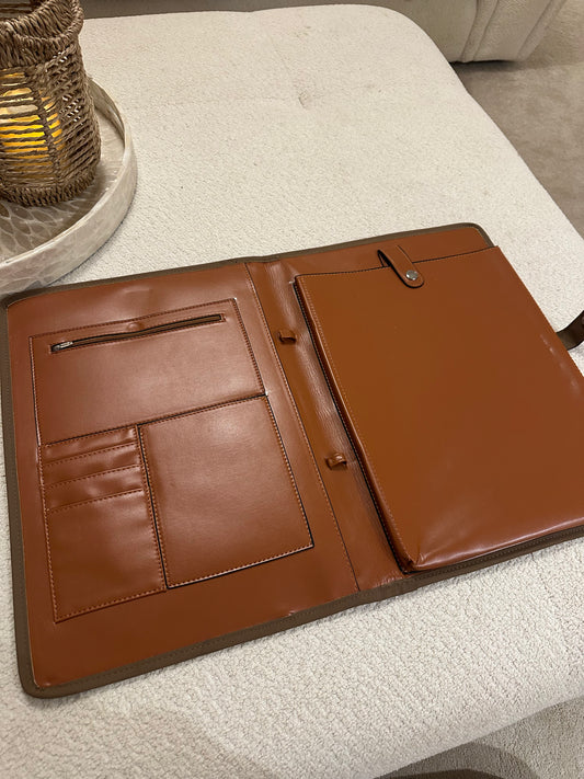 Cream & Black Carry-All Laptop Organiser