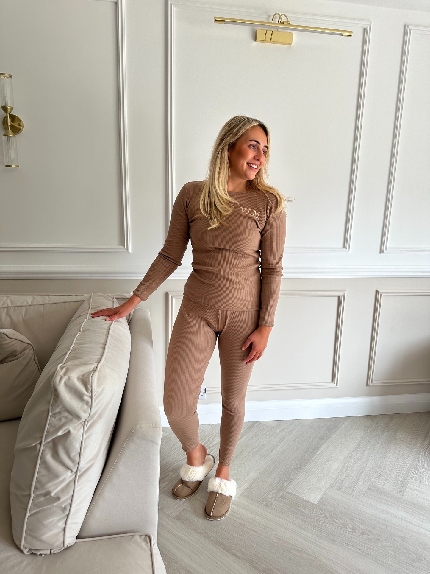 Mocha Personalised Loungewear