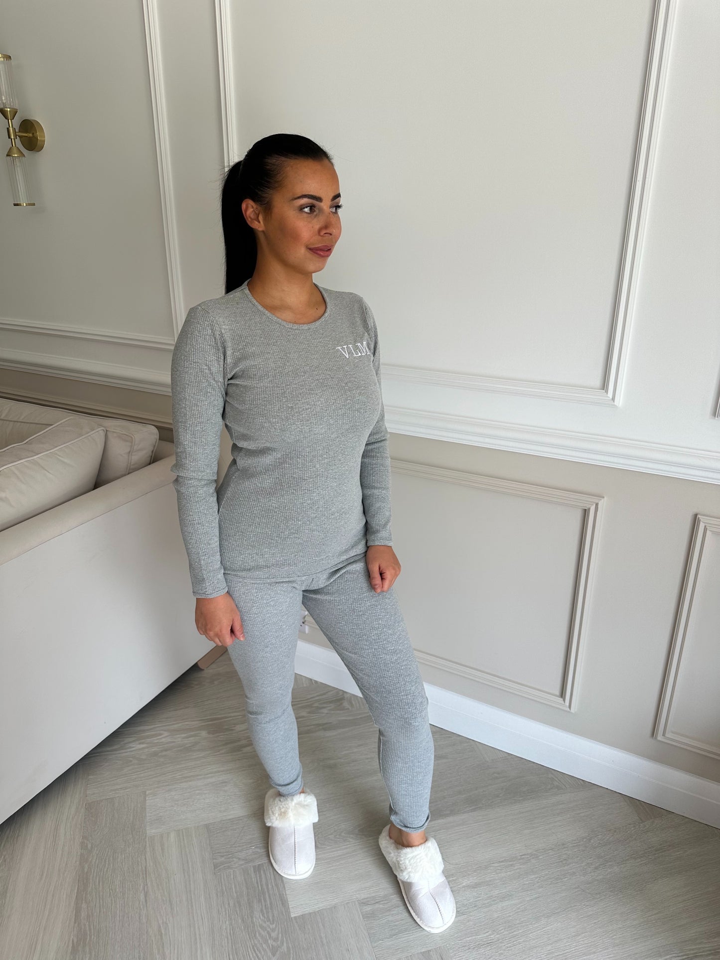 Grey Personalised Loungewear
