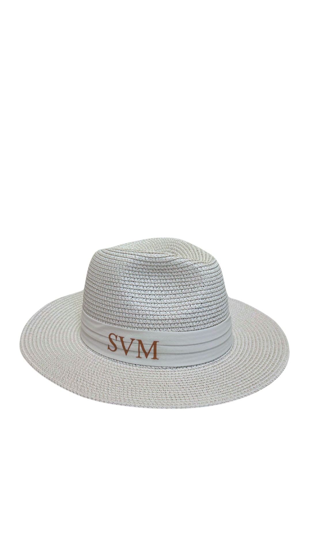 White On White Personalised Sun Hat