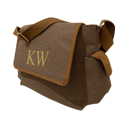 Caramel Personalised Baby Changing Bag