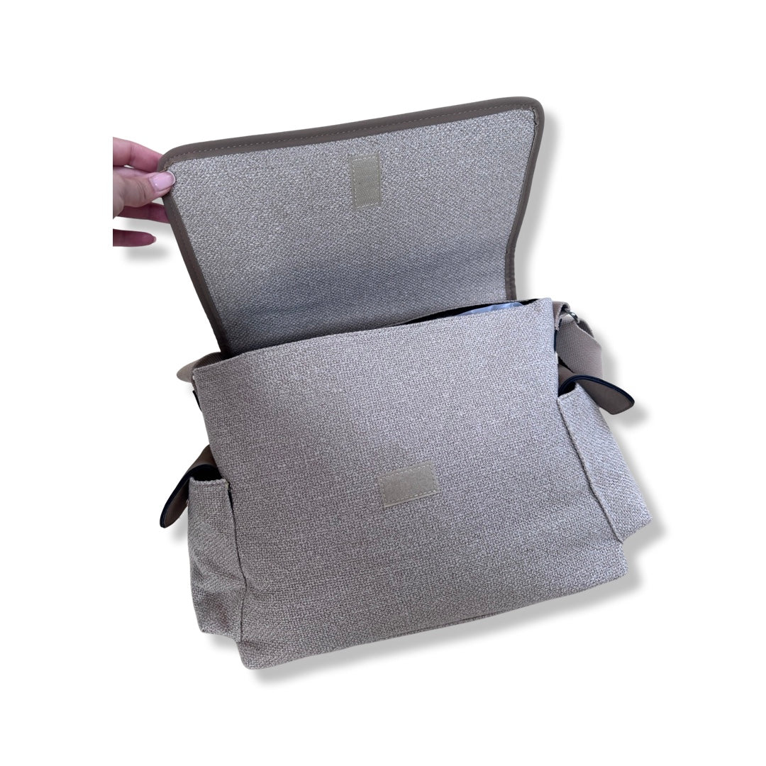 Brown Personalised Baby Changing Bag