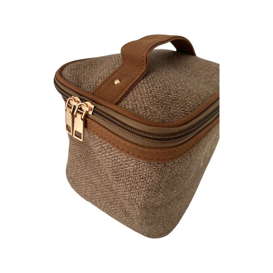 NEW Personalised Caramel Make Up Bag