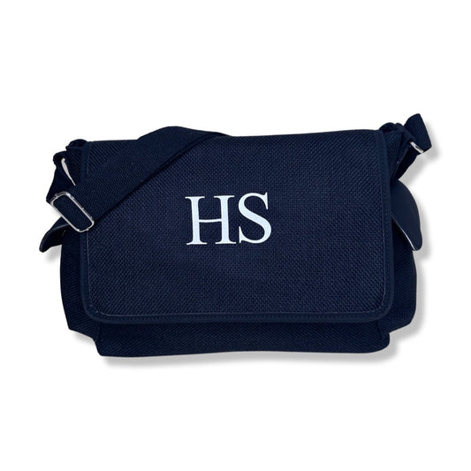 Black Personalised Baby Changing Bag