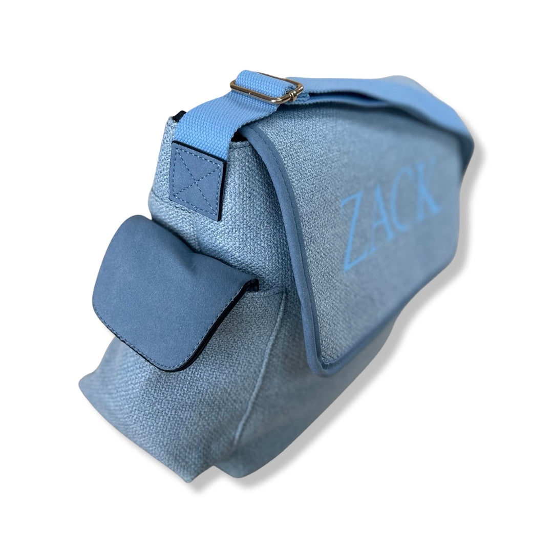 Baby Blue Personalised Baby Changing Bag