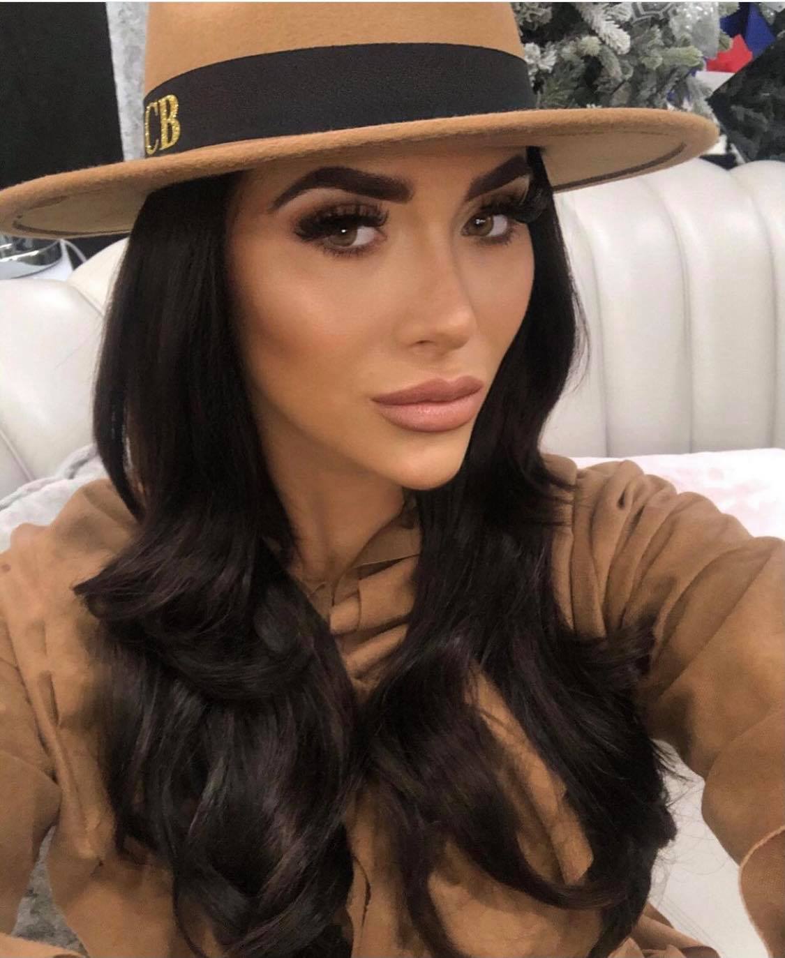 Tan Personalised Fedora Hat