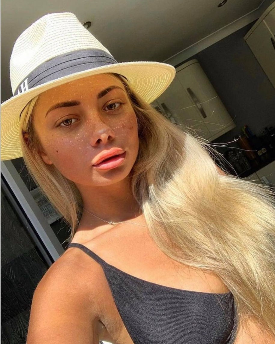 Cream Personalised Sun Hat