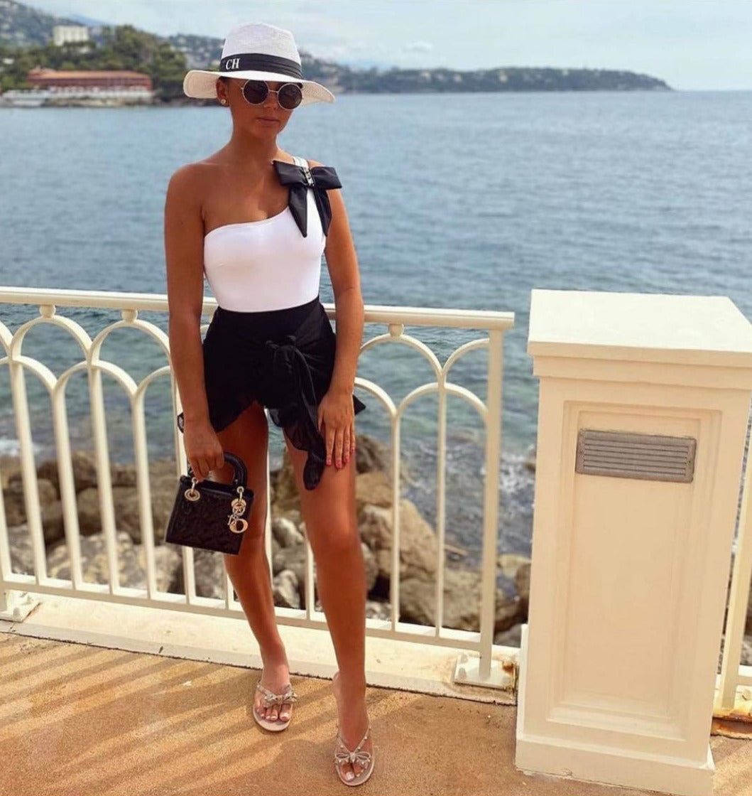 White Personalised Sun Hat