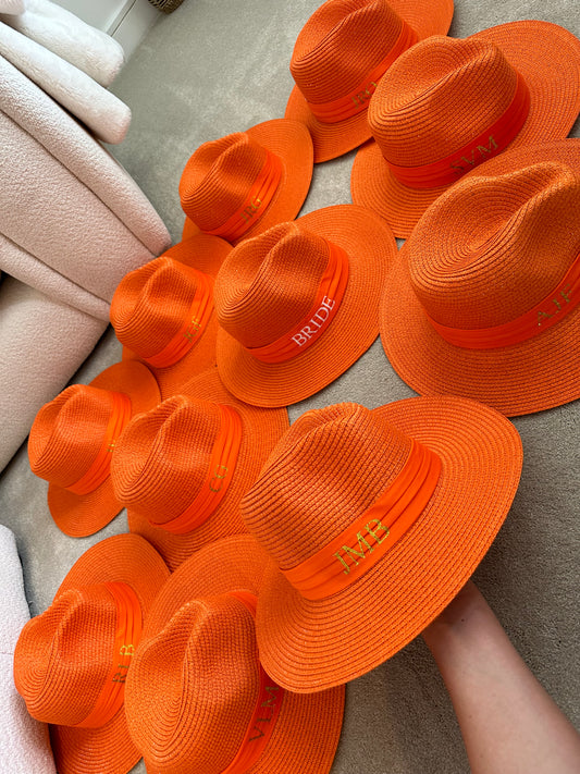 Orange Sun Hat