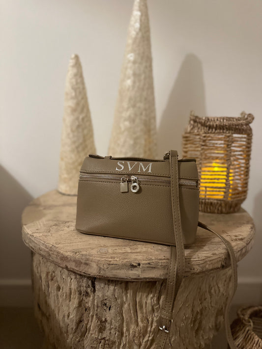 NEW Taupe Cross Body Bag