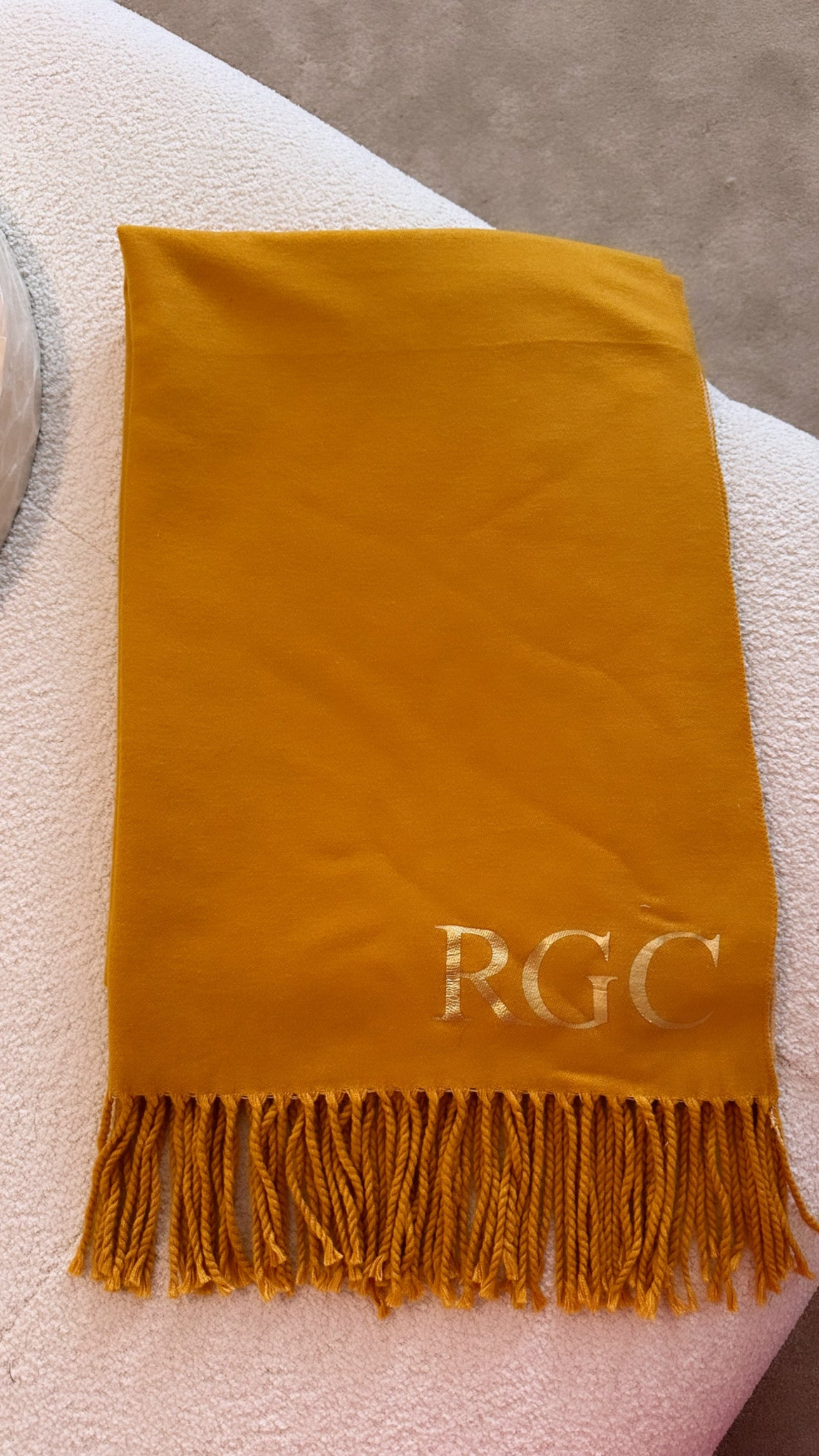 AZ1021 SAFFRON SCARF