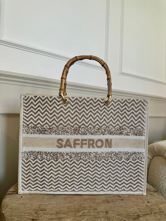 Saffy Beaded Tote