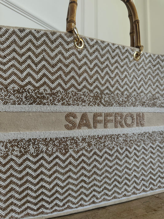 Saffy Beaded Tote