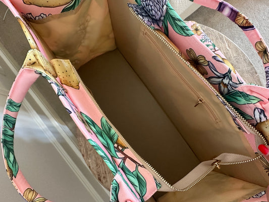 When life gives you lemons shopper bag