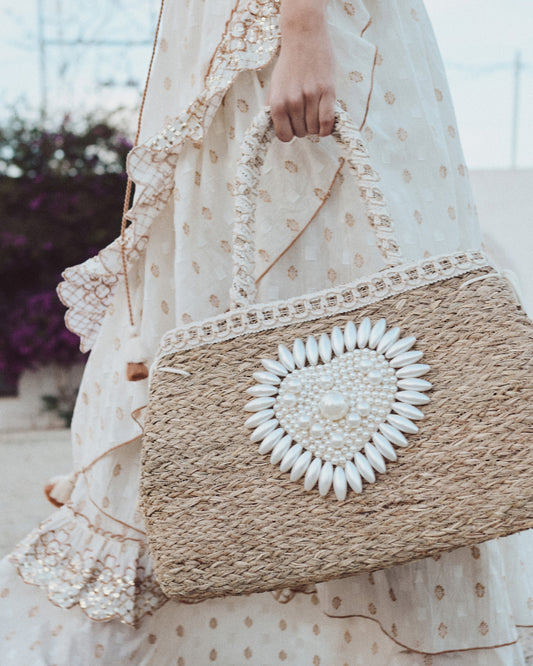 Heart Pearl Bag