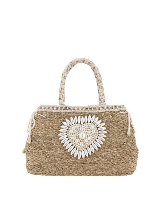 Heart Pearl Bag