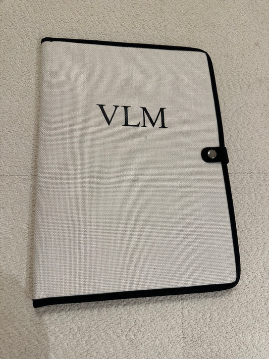 Cream & Black Carry-All Laptop Organiser