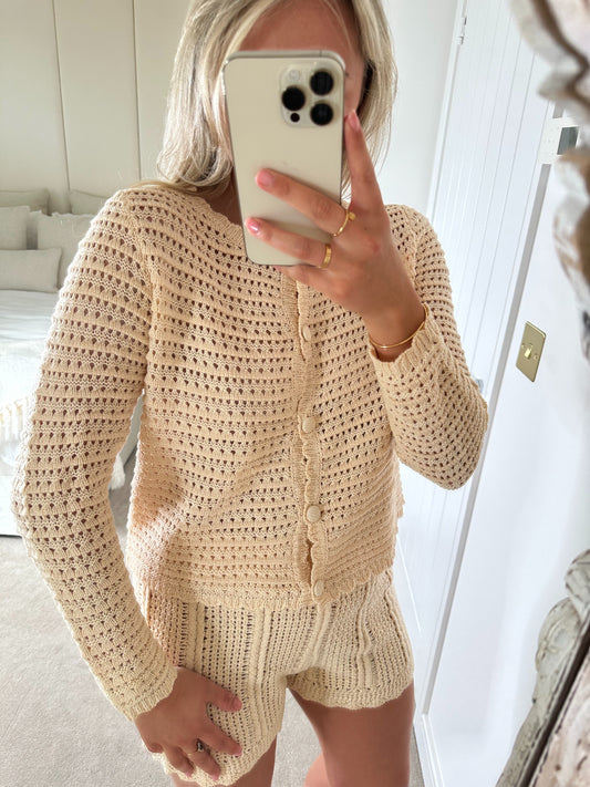 Mix & Match Beige Cardigan