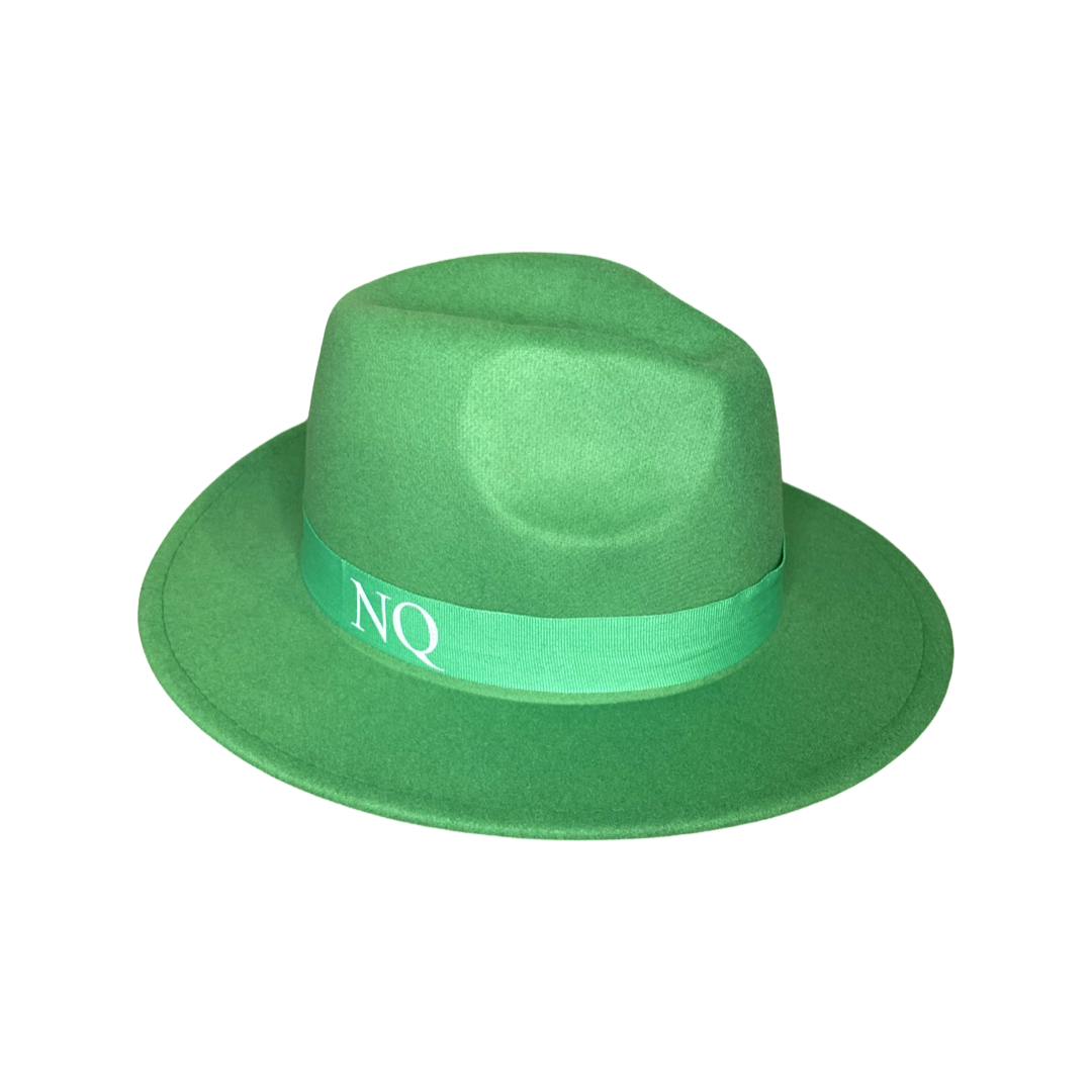 Green Personalised Fedora Hat