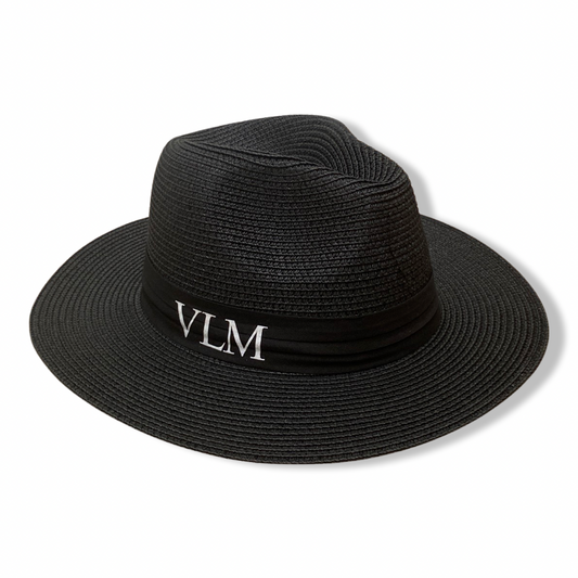 Black Personalised Sun Hat
