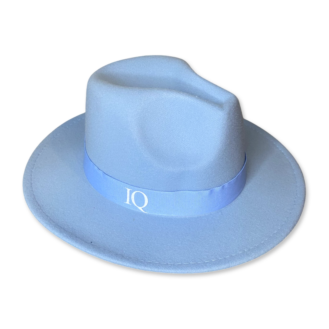 Baby Blue Personalised Fedora Hat
